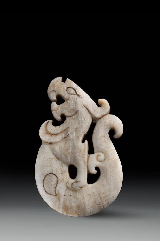 Incised Jade Dragon