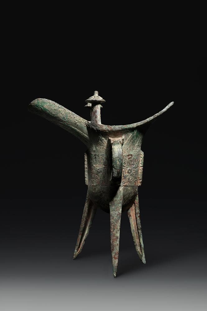 Archaic Bronze Wine Vessel, Jue