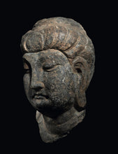 Load image into Gallery viewer, Limestone Buddhist Head
