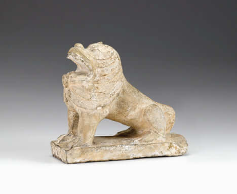Fine and Large Chinese Grey-White Stone Lion
