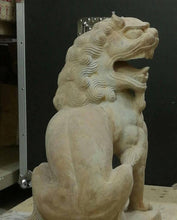 将图片加载到图库查看器，非常罕见的大石头狮子
